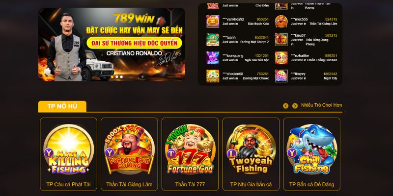 789Win sở hữu giao diện đẳng cấp, chỉn chu trong từng chi tiết 